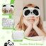 my novel things Augenmaske Kühlend, Panda Schlafmaske 2 Stück, Schlaf Entspannungs, Augenmaske mit Gel Kühlmask Für Heiße Kältetherapie Geschwollene und Müde Augen