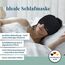 Hey Nature Migräne Maske, kühlende Schlafmaske - schnelle, natürliche Hilfe bei Migräne, Kopfschmerzen, Sinusitis, Ohrenschmerzen & geschwollenen Augen. Kalt & warm anwendbar. Kühlpads für den Kopf.