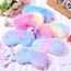 Kaisibum 6 Stück Schlafmaske Frauen Kinder, Sleeping Mask Plüsch Schlafmaske Mehrfarbig Augenbinde Weich Augenmaske für Kinder Mädchen?Partytütenfüller, Partygeschenke für Kindergeburtstage