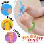 ddLUCK Fidget Toys Silikon Sensorik Stick, Sensory Spielzeug für ADHS, Anti Stress, Autismus, Stressabbau, Sensorisches Reise Kinderspielzeug Play Toy Set zur Kinder ab 3 Jahr & Erwachsene(6 Pack)