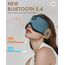 MUSICOZY 3D Schlafmasken Kopfhörer, 100% Verdunkelung, Schlafkopfhörer, Bluetooth-Augenmaske mit Kopfhörern zum Schlafen, Reisen, Nickerchen, Entspannen, Meditieren