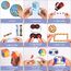 Fidget Toys Set – Anti Stress Spielzeug für Erwachsene und Kinder – French Way Skills Set zur Stressbewältigung und Konzentrationssteigerung – Enthält Pop It Stressball Fidget Cube und Akupressur Ring