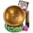 Große Original Tibetische Klangschale - 13cm. Klangschalen Set mit eBook, Klöppel, Klangschalenkissen und Geschenk-Box. Singing Bowl aus Tibet