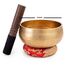 Tibetische Klangschalen Setz – Einfach zu Spielen für Anfänger – Authentische Handarbeit Heilung Meditation Yoga Klang Schüssel - Perfekt Geschenk für Frauen von Himalayan Bazaar (6 Zoll)