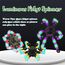 Transformable Fidget Spinner, Robot Finger Toy with Chain, Stress Relief Toy for Adults and Teens (10)