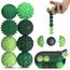 8 STK Magnetische Kugeln Stressball Fidget Balls Silikon Magnetische Stressbälle Sensorik Bälle mit 8 Texturen, Anti-Stress Spielzeug Hilfsmittel Autismus & ADHS Fidget Toys für Erwachsene Stressabbau