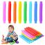 VFANDV 24 Stück Pop Tubes, Mini Stretch Tube Sensorik Spielzeug, Buntes Anti-Stress Pop Röhren, Fidget Toys für Stress- und Angstabbau bei Erwachsenen und Kindern
