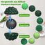 8 STK Magnetische Kugeln Stressball Fidget Balls Silikon Magnetische Stressbälle Sensorik Bälle mit 8 Texturen, Anti-Stress Spielzeug Hilfsmittel Autismus & ADHS Fidget Toys für Erwachsene Stressabbau
