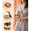 Tibetisches Klangschalen-Set – 100% handgehämmert in Nepal Klangschale für Meditation, Yoga, Chakra, Meditationszubehör, einzigartige Geschenke für Frauen, Männer (8 CM)