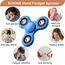 SCIONE Fidget Spinner Sensory Hand Fidget Spielzeug,Angst Stress Relief Party Geschenke für Kinder und Erwachsene Goodie Bag Stuffers(Blau)