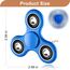 SCIONE Fidget Spinner Sensory Hand Fidget Spielzeug,Angst Stress Relief Party Geschenke für Kinder und Erwachsene Goodie Bag Stuffers(Blau)
