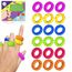 JoyJoyful Fidget Ring Toys für Kinder Erwachsene, 18 Stück Sensorik Autismus für Spielzeug, Anti Stress Autismus Spielzeug, Fidget Squishy Toy Anxiety ADHD Toys, Beruhigend Bei Stress Angst (18 Stück)