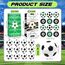 24 Stück Fußball Party Mitgebsel Kinder, Mini Fußball mit Fußball Geschenktüte, Fussball Klein, Fußball Stressbälle, Fußball Papiertüten, Fußball Geschenke Kindergeburtstag für Junge
