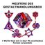 Shashibo Formwechsel-Box – Preisgekrönter, patentierter Zappelwürfel mit 36 Seltenerdmagneten – lässt Sich in über 100 Formen verwandeln (Artist Series - Fire Goddess)