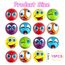 15 Anti-Stress Spielzeug, 6CM Lustige Gesichter Softball, Mini Lächeln Gesicht Bälle, Schaum Stressbälle, Verschiedene Emoticons Stressball, Antistressball Wutball für Kinder Erwachsene