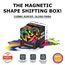 Shashibo Formwechsel-Box – Preisgekrönter, patentierter Zappelwürfel mit 36 Seltenerdmagneten – lässt Sich in über 100 Formen verwandeln (Artist Series - Cosmic Surfer)