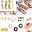 JUAUO 50 Pcs Fidget Toys Set, Stress-Angst Relief Spielzeug für Kinder und Erwachsene, Angst Relief Finger Toys, Anti Stress Autismus Und ADHS, Sensorisches Spielzeug Set für Kinder Geburtstagsfeier