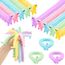 Ainiv Alpaka Stretchy String Spielzeug, 10er Pack Stressabbau Squeeze, Stretchy Strings Sensorische Fidget Spielzeug für Kinder & Erwachsene mit Autismus und ADHD Therapie