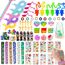 JUAUO 80Pcs Fidget Toys Set für Kinder, Stress-Angst Relief Spielzeug für Kinder und Erwachsene, Angst Relief Finger Toys, Anti Stress Autismus Und ADHS, Geburtstagsfeier, Klassenbelohnungen