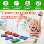 6 Stück Fidget Toys Sensory Stones Sensorik Spielzeug Anti Stress Kinder Sensorisches Spielzeug, Sensory Worry Stone Sensory Toys Stressabbau, Sensory Fidget Toys Autism Toy (6 Stück Tech-Shaped)
