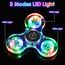 Gigilli Fidget Spinner 2 Pack,Party Favors LED Light Fidget Spinner Spielzeug für Kinder, Stressabbau Anti Angst sensorisches Spielzeug,Valentinstag Ostern Party Taschenfüller Geschenk,Rot & Blau