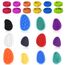 24 Stück Fidget Toys Sensory Stones, Stressabbau Erwachsene Sensorische Stone, Sensorik Spielzeug, Stressberuhigendes Spielzeug für Stress, Angst, Adhs und Autismus
