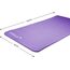 UTTAM Yoga Mat | Multi-Purpose Extra Thick Foam Exercise Mats | Stretching, Resistance Workout & Therapy – Pilates, Home & Gym Equipment Accessory for Men Women Kids (183 x 60cm) (Purple)