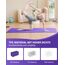 Good Nite Yogamatten Für Frauen Rutschfeste Strukturierte Oberflächen Gymnastikmatte Yoga Matte Dicke 6 mm Mit Tragegurt Tpe-Übungsmatte Für Yoga Pilates Gymnastik (183X61cm) (Lila)