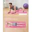 Good Nite Gymnastikmatte Yogamatte Fitnessmatte Rutschfest Trainingsmatte Sport Turn Matten Pilates Matte Bodenturnmatte Mit Tragegurt 183 x 61 x 0.6 cm (Rosa)