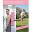 Good Nite Gymnastikmatte Yogamatte Fitnessmatte Rutschfest Trainingsmatte Sport Turn Matten Pilates Matte Bodenturnmatte Mit Tragegurt 183 x 61 x 0.6 cm (Rosa)