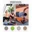 NEOLYMP extra dicke Fitnessmatte rutschfest inkl. Tragegurt & E-Book – Yogamatte, Gymnastikmatte, Sportmatte & Pilates Matte – Trainingsmatte für Zuhause, Studio & Outdoor (Grau 80 cm)