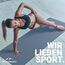 EliteAthlete Yogamatte - Sportmatte - Fitnessmatte - Gymnastikmatte gepolstert & rutschfest für Fitness, Pilates - Yoga Matte - 183 cm x 61 cm x 0.6 cm - Trainingsmatte inkl. Transportgurt + Tasche