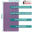 ALPIDEX Yogamatte Extra Dick 1,5 cm Gymnastikmatte 3 Größen E-Book rutschfest Phthalatfrei Fitness Matte Turnen Pilates Sport Physio HIIT Yoga Trainingsmatte Isomatte, Pink, 190 x 60 x 1.5 cm