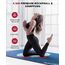 HAPBEAR Yogamatte XXL 183×91 cm – Rutschfeste Yoga Matte Groß, Gymnastikmatte & Sportmatte, 6 mm Fitnessmatte mit Wildleder-Oberfläche & TPE-Schicht für Pilates, Training & Workouts