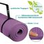 ALPIDEX Yogamatte Extra Dick 1,5 cm Gymnastikmatte 3 Größen E-Book rutschfest Phthalatfrei Fitness Matte Turnen Pilates Sport Physio HIIT Yoga Trainingsmatte Isomatte, Pink, 190 x 100 x 1.5 cm