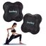 heuchaey Kniekissen Yoga 2 STK,Yoga-Knie-Pad,rutschfest Yoga Knie Padmatte,geeignet für Yoga 20 * 20cm,Pilates,Sport,Unterstützung für Knie,Handgelenke,Knöchel,Verschleißfesteschützt die Knie