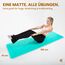 KIANA SPORTS® Yoga Matte – Rutschfeste Sportmatte in Deutschland entwickelt – 2 Komfort-Dicken – Formstabile Yogamatte & Gymnastikmatte – Ideale Fitnessmatte für Yoga & Pilates zuhause oder im Studio