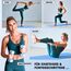 #DoYourFitness x World Fitness | Fitnessmatte "Yamuna" | 183x61x1,5cm | Phthalatfrei & rutschfest | Gymnastikmatte ideal für Yoga, Pilates, Fitness, Outdoor im Studio & zu Hause | Blau