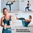 #DoYourFitness x World Fitness | Fitnessmatte "Ashanti" | 190x100x1cm | Phthalatfrei & rutschfest | Gymnastikmatte ideal für Yoga, Pilates, Fitness, Outdoor im Studio & zu Hause | Grau