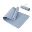 Good Nite Gymnastikmatte Yogamatte Fitnessmatte Rutschfest Trainingsmatte Sport Turn Matten Pilates Matte Bodenturnmatte Mit Tragegurt 183 x 61 x 1 cm (Blau)