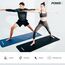 POWRX Gymnastikmatte I Yogamatte (Schwarz, 190 x 80 x 1,5 cm) Inklusive Tragegurt + Tasche + Free Exercise Poster I Hautfreundliche Sportmatte Fitnessmatte rutschfest phthalatfrei
