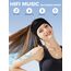 LC-dolida Schlafkopfhörer Bluetooth 5.4, Schlaf Stirnband Kopfhörer Headband Schlafmaske, Sportskopfhörer Musik schlafen Stirnband für Sport Training, Joggen, Yoga, Reisen