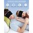 LC-dolida Schlafkopfhörer Bluetooth 5.4, Schlaf Stirnband Kopfhörer Headband Schlafmaske, Sportskopfhörer Musik schlafen Stirnband für Sport Training, Joggen, Yoga, Reisen