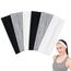 Sularpek 6 Stück Stirnband Damen, Elastic Haarband, Sport Schweiß Headband, Antirutsch Headbands, Damen Weiches Stirnbänder für Frauen Yoga Workout Fitness Headbands