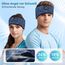 MUSICOZY Schlafkopfhörer Bluetooth, Schlaf Kopfhörer Stirnband Schlaf-Ohrhörer Headband Kabellos Sportskopfhörer 16+STD Bequemes Musik Stirnband zum Schlafen für Sport Training Joggen Yoga Reisen