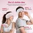 LC-dolida Schlafkopfhörer Ultra-Soft Bluetooth-Stirnband mit 4-Wege Stretch & No-Slip Yoga Stirnband mit Musik Wireless Sport-Kopfhörer für Laufen, Fitnessstudio | 15H Playtime, Hi-Fi Sound