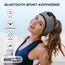 LC-dolida Schlafkopfhörer Bluetooth 5.4, Schlaf Stirnband Kopfhörer Headband Schlafmaske, Sportskopfhörer Musik schlafen Stirnband für Sport Training, Joggen, Yoga, Reisen