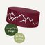 Bergwelten Outdoor Stirnband: Atmungsaktiv & rutschfest | Ideal für Sport, Outdoor & Abenteuer (Burgund)