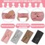 Norhogo 4 Stück Sommer Elastische Stirnbänder, stirnband damen, Haarreif Elastisch Breites Stirnband Baumwollkreuz Stirnband Knoten Sport Headwrap Headband Yoga Haarschmuck für Damen Mädchen (Stil-c)