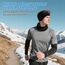 Winter Stirnband Set, 3 Stück, Sport Ohrenwärmer für Damen und Herren, Winddicht, zum Joggen Laufen Wandern Radfahren (3 Schwarz)